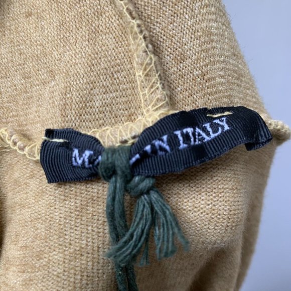 Made In Italy Crossover Knit Tunic Jumper Fits UK 10 12 14 Animal Leopard Print - Picture 8 of 9